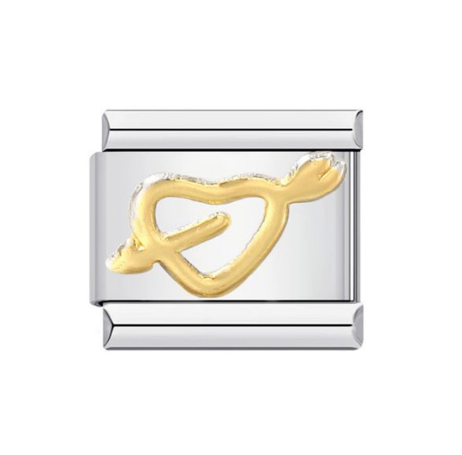 Love Heart DIY Enamel Italian Charms Bracelet