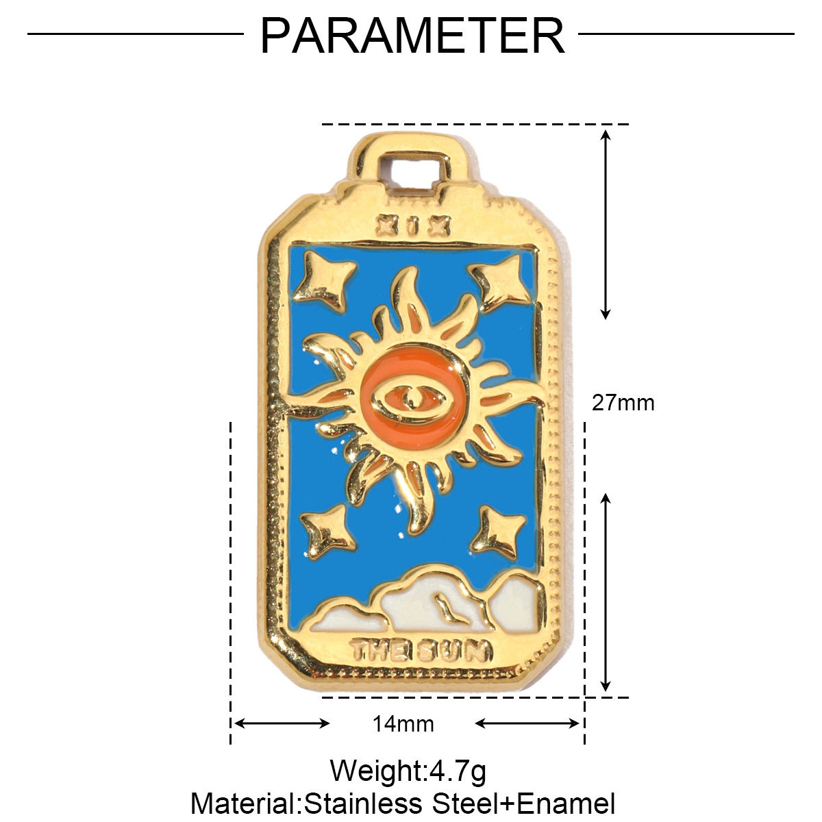 Christmas Series Oil Drop Pendant