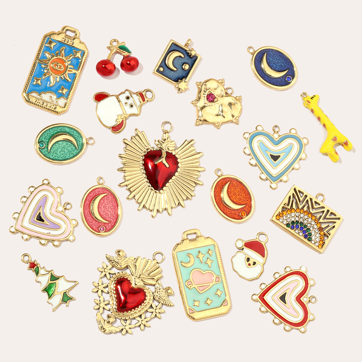 Christmas Series Oil Drop Pendant