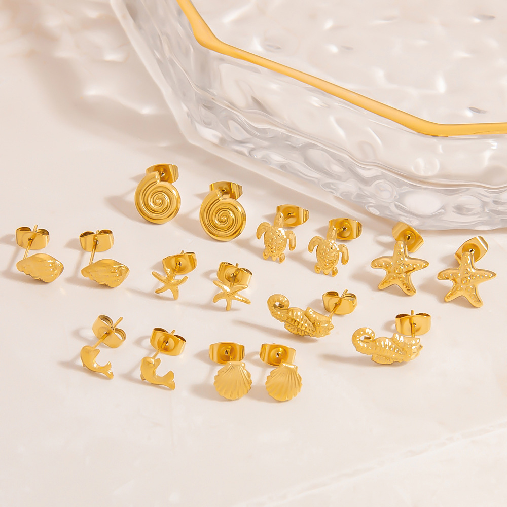 Marine Life Beach Series Earrings