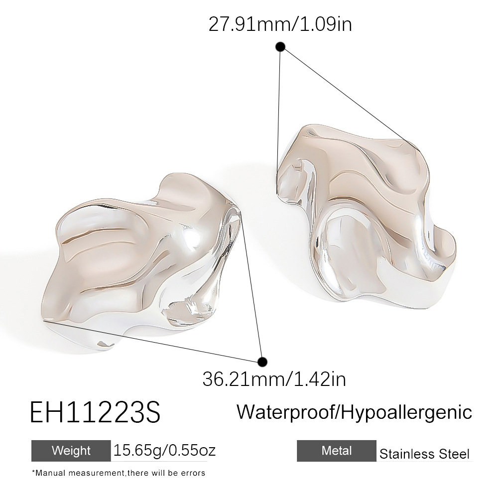 Flower Star Irregular Earrings