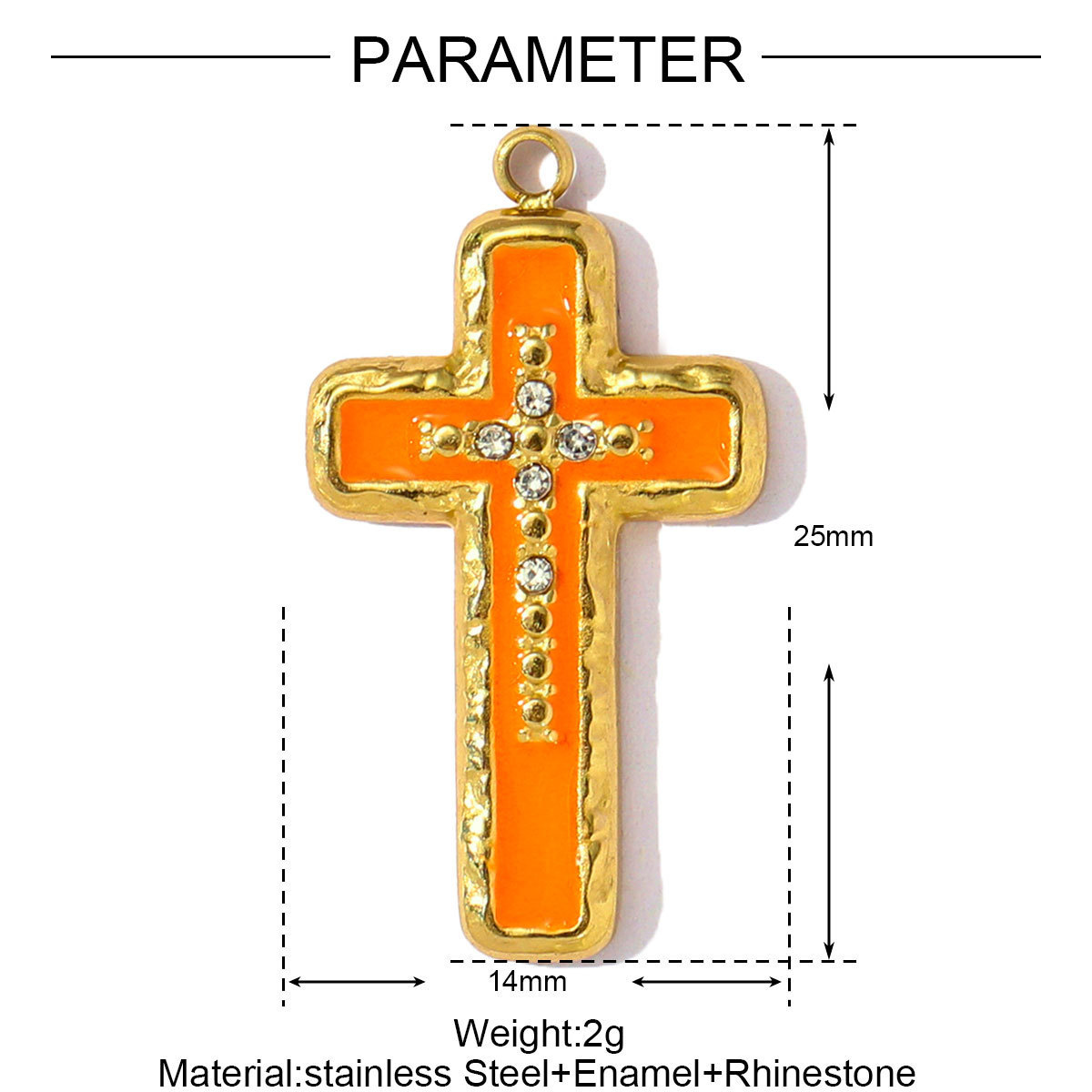 Four-leaf Clover Lotus Love Wings Stainless Steel Charms