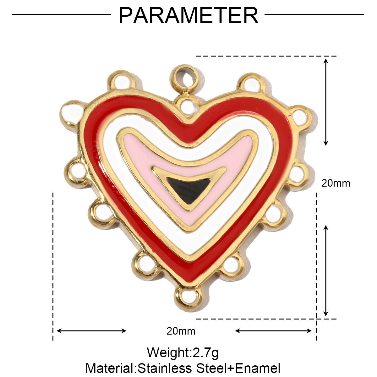 Christmas Series Oil Drop Pendant