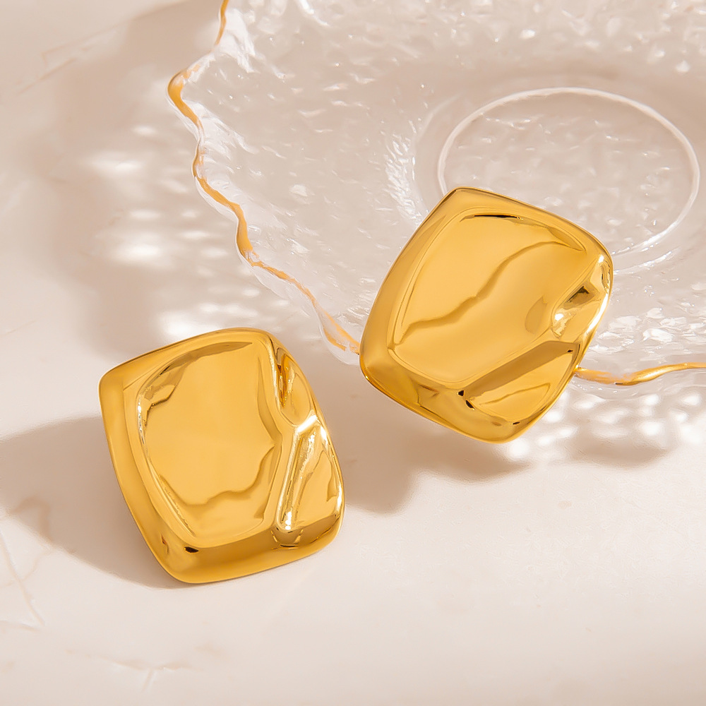 Hammer Geometric Earrings