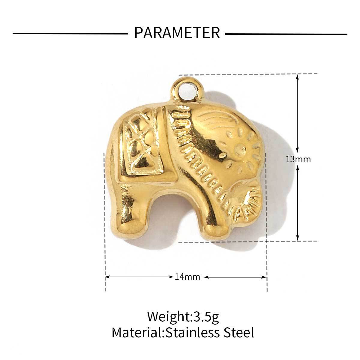 Sun Crescent Eye Stars Turtle Fish Stainless Steel Charms