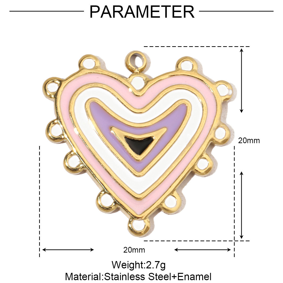 Christmas Series Oil Drop Pendant