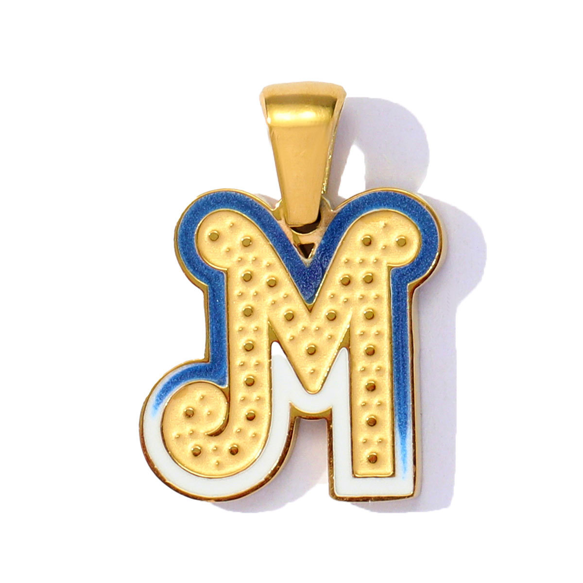 Dropping Oil 26 English Letter Charms