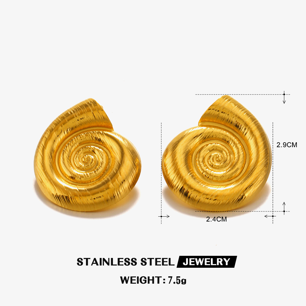 Stainless Steel Starfish Earrings