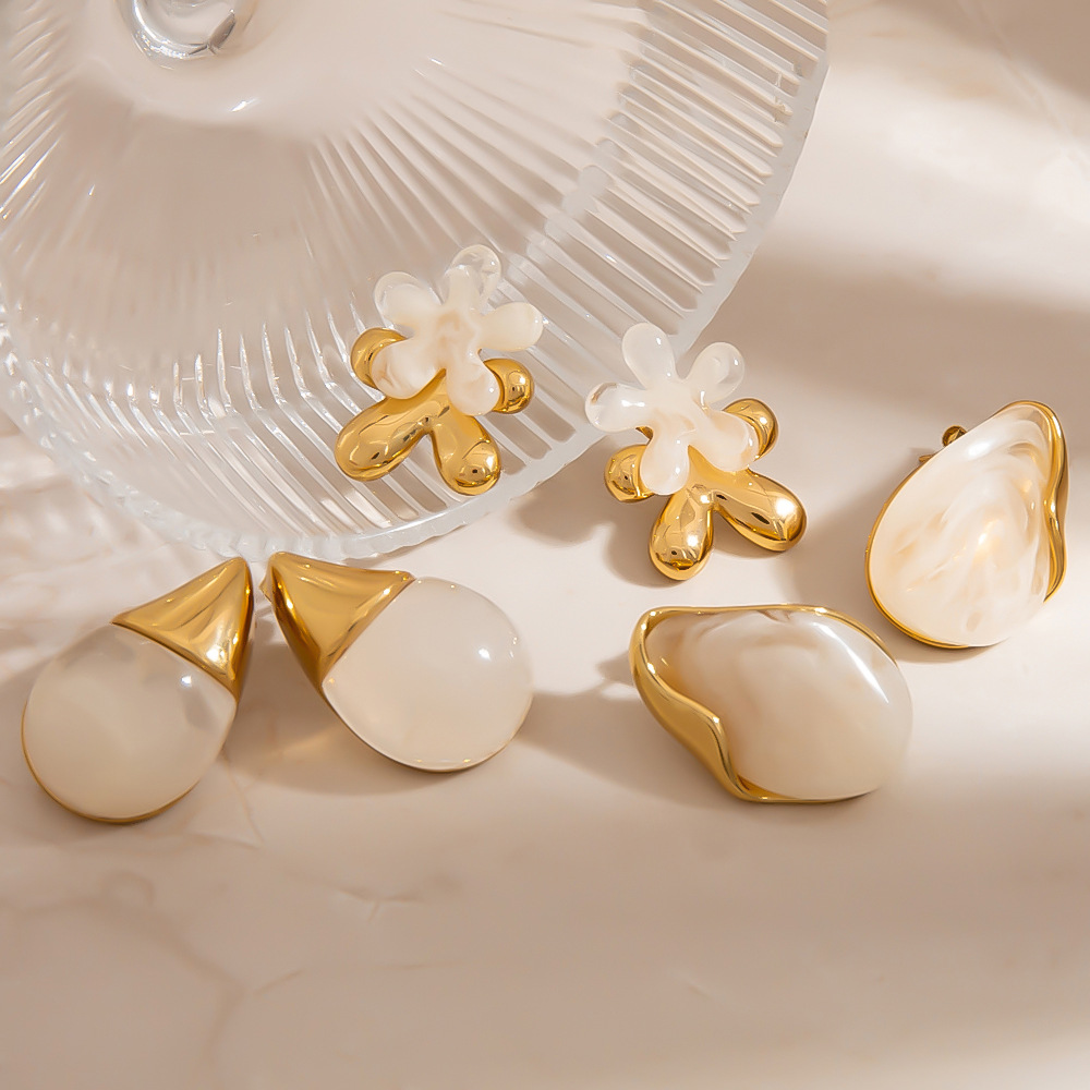 Flower Waterdrop Earrings