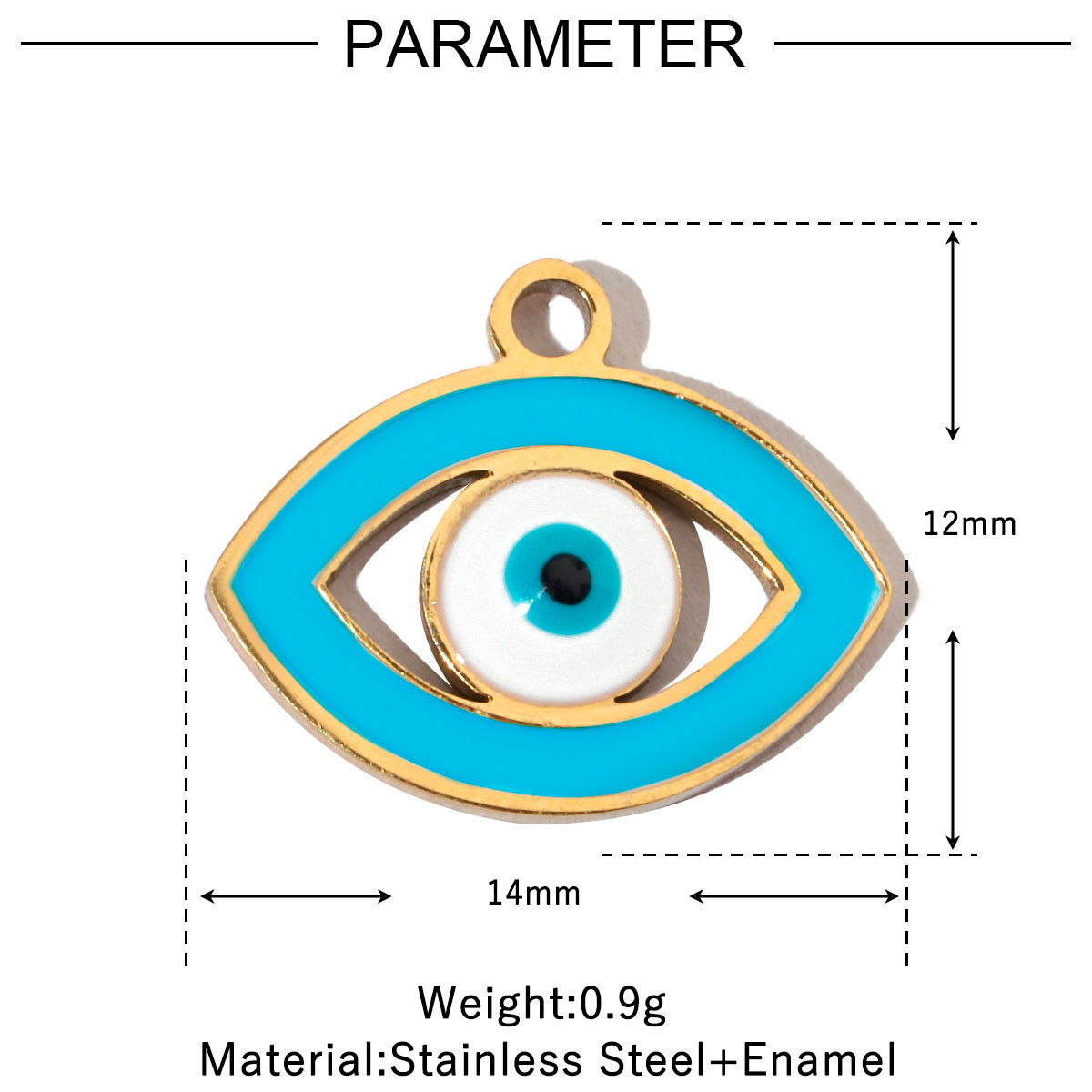 Coconut Snake Bee Crab Butterfly Stainless Steel Charms