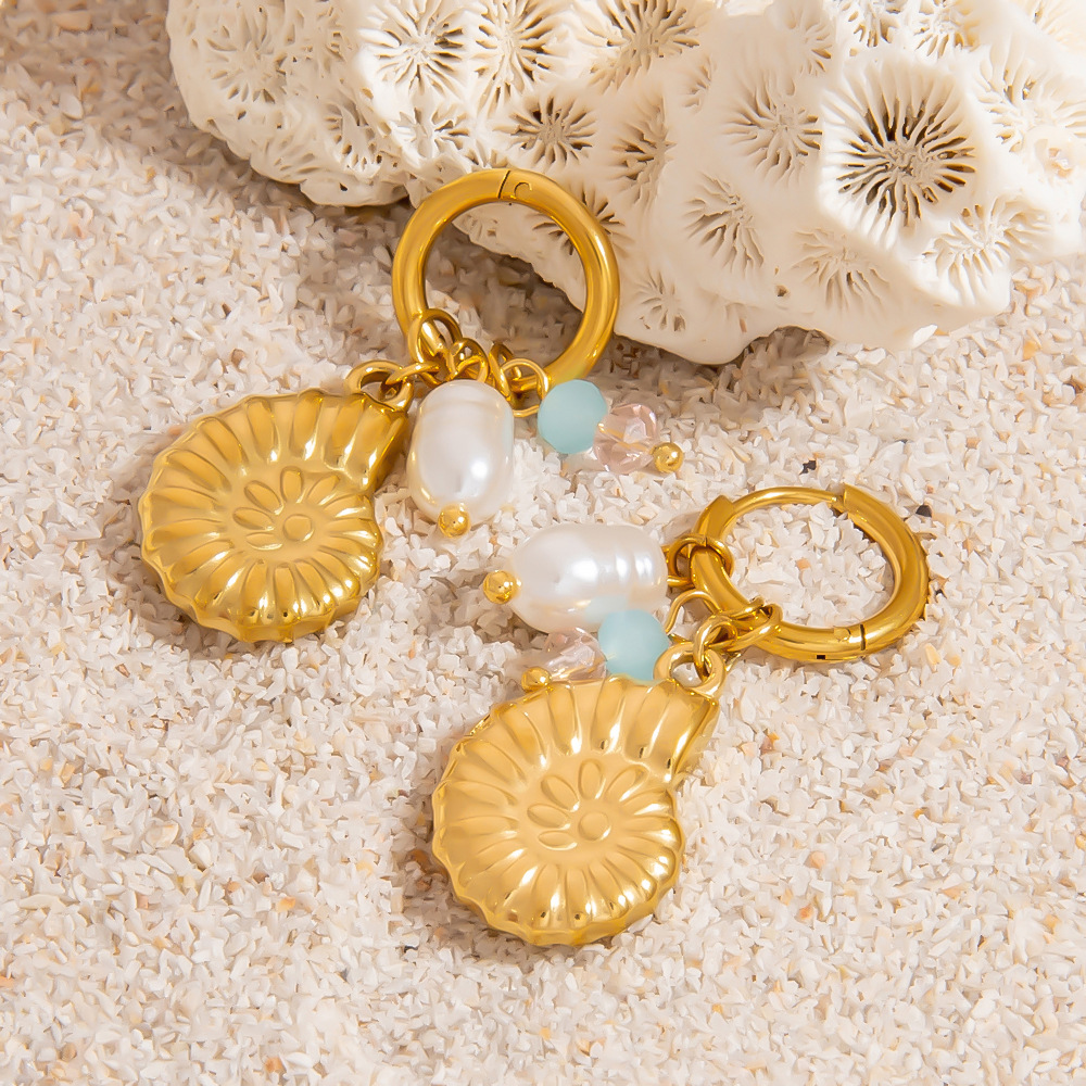 Marine Life Strawberry Earrings