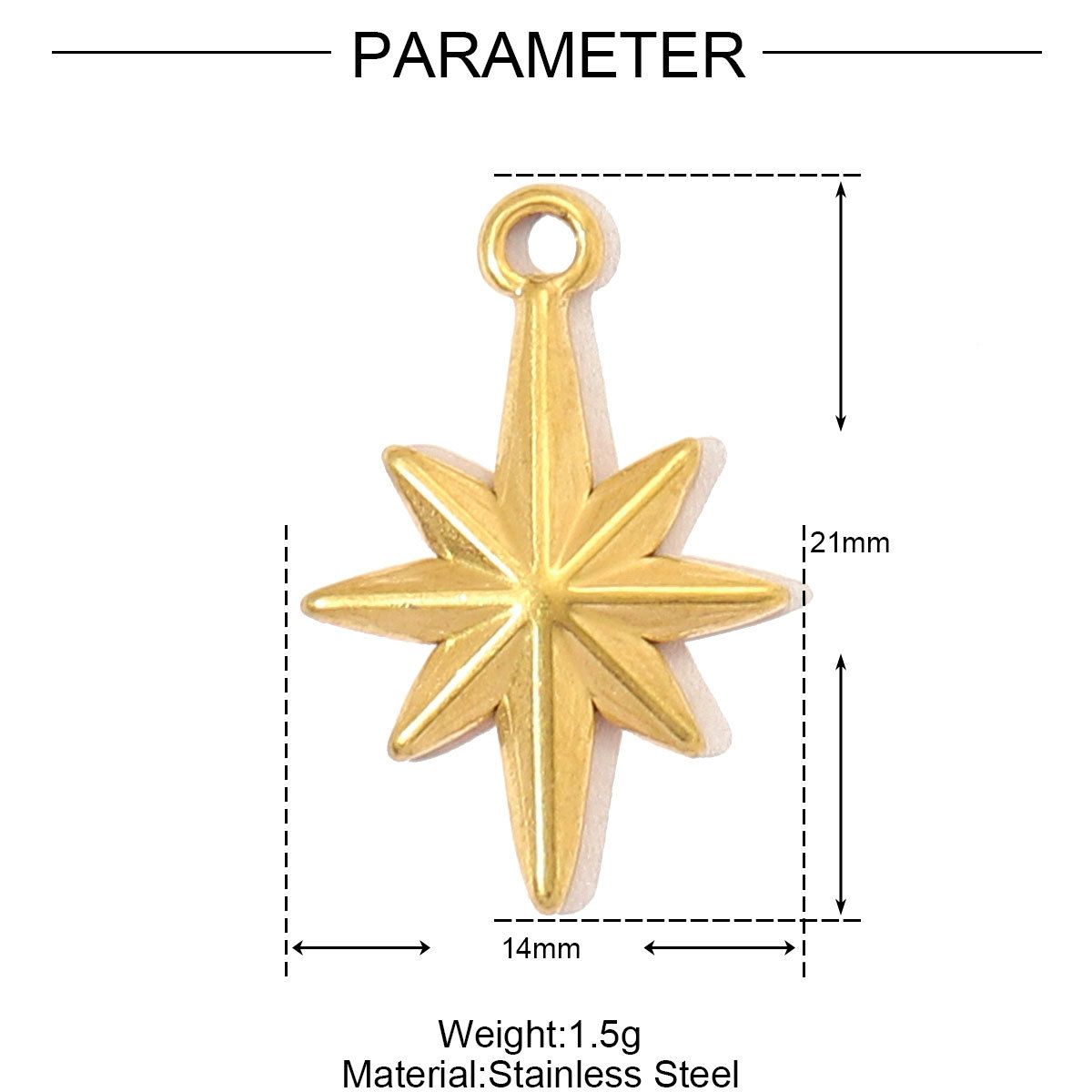 Flower Crown Life Tree Hands Feet Stainless Steel Charms