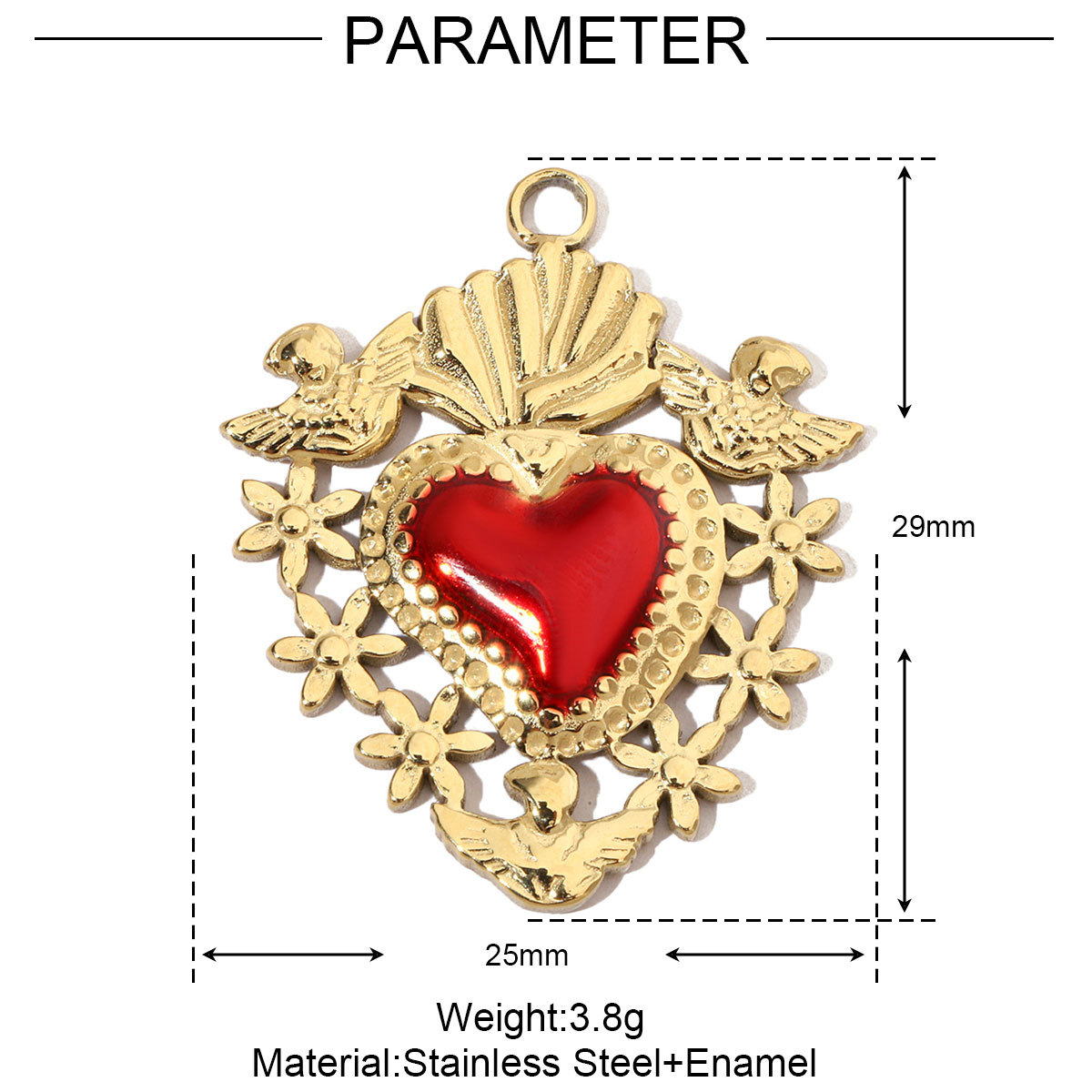 Christmas Series Oil Drop Pendant