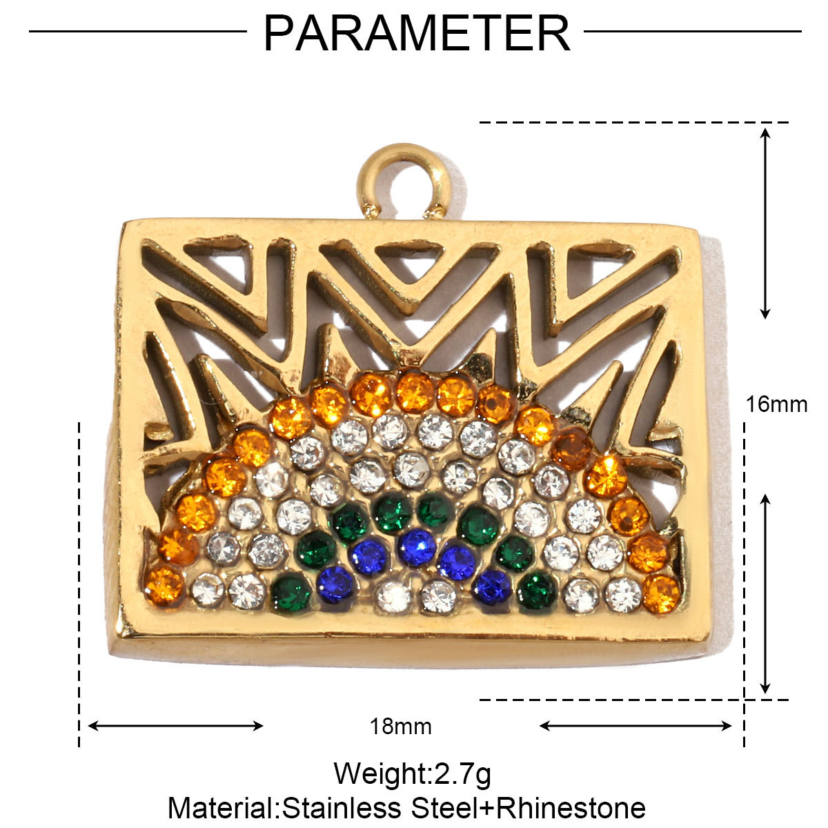 Christmas Series Oil Drop Pendant