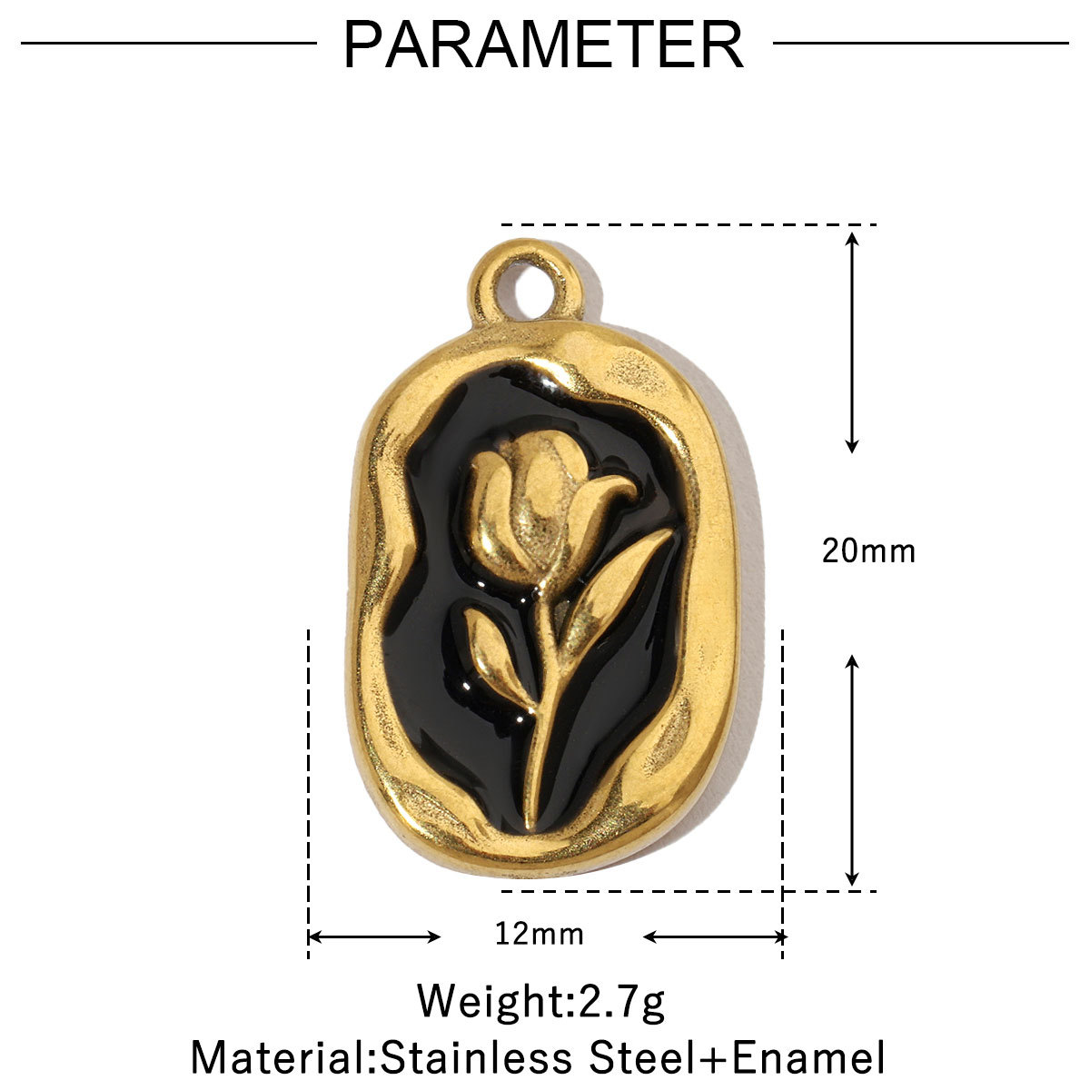 Coconut Snake Bee Crab Butterfly Stainless Steel Charms