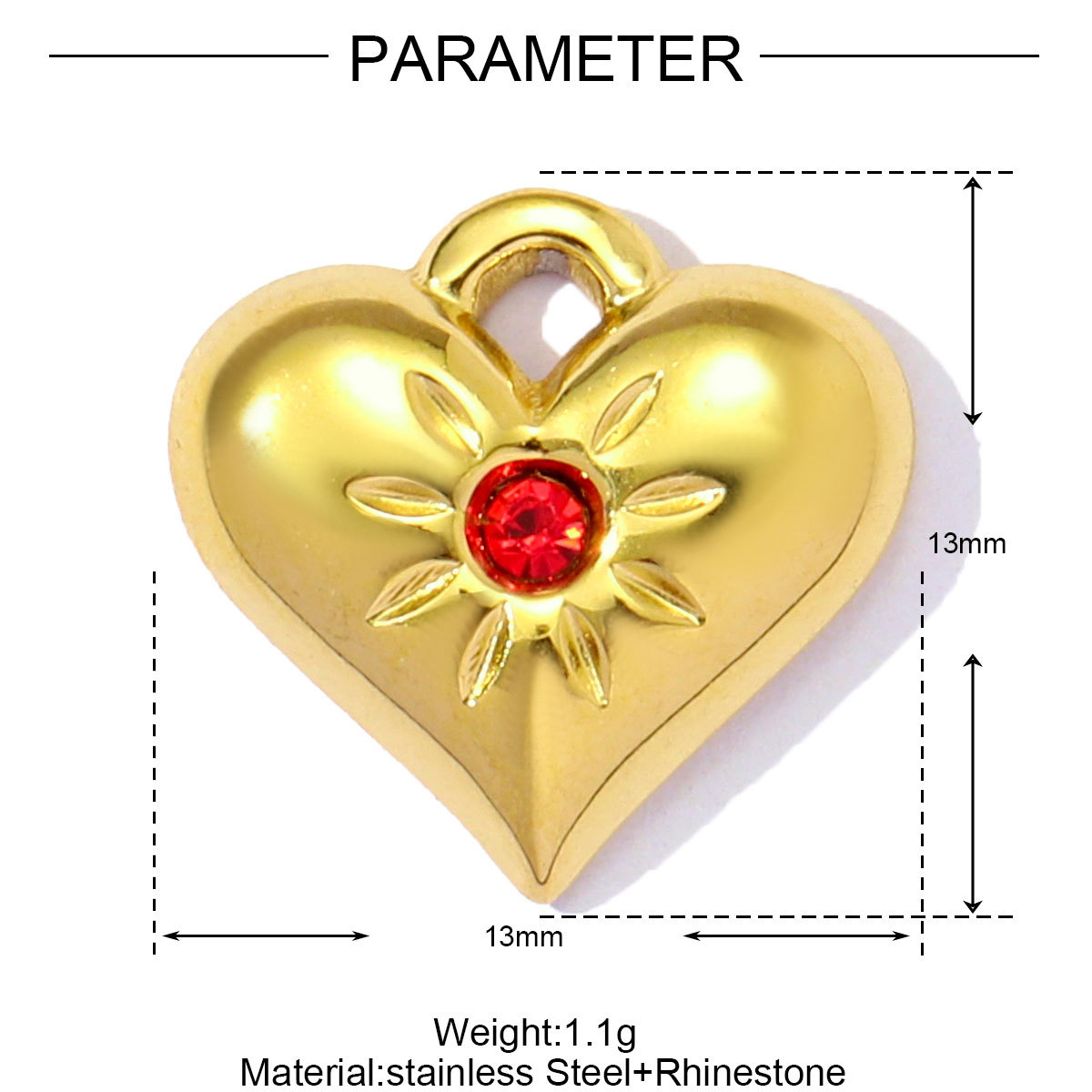 Love Key Camera Cherry Sun Money Stainless Steel Charms