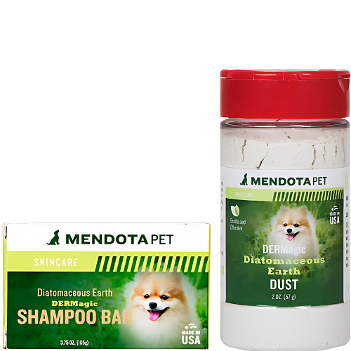 Bundle Deal Diatomaceous Earth Shampoo Bar & Sprinkler