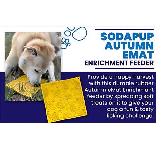 SodaPup Autumn Emat - Large | Yellow