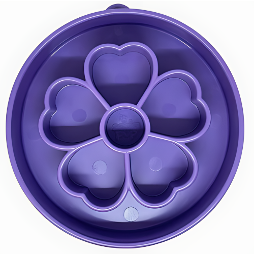 SodaPup Flower Design eBowl Enrichment Slow Feeder Bowl 