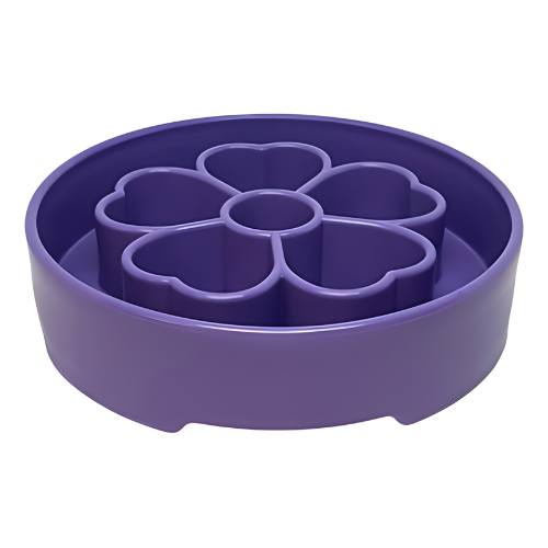 SodaPup Flower Design eBowl Enrichment Slow Feeder Bowl 