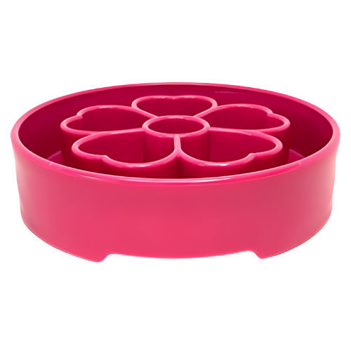 SodaPup Flower Design eBowl Enrichment Slow Feeder Bowl 