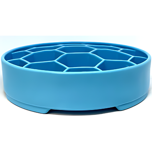 SodaPup Honeycomb eBowl slow feeder - Large | Yellow