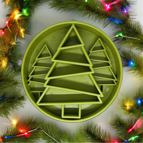 SodaPup Pine Tree eBowl slow feeder - Large | Green