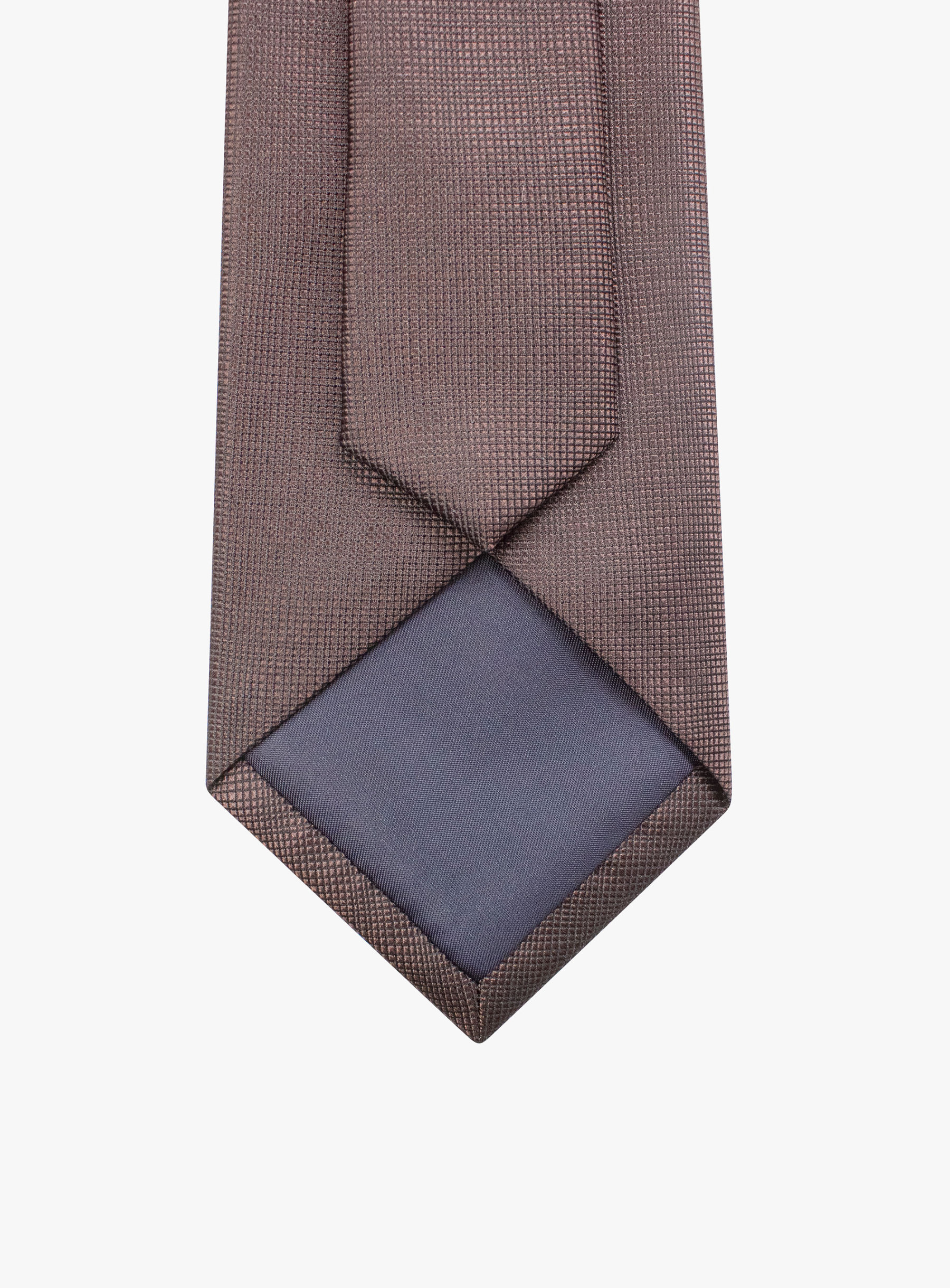 Textured Brown Tie