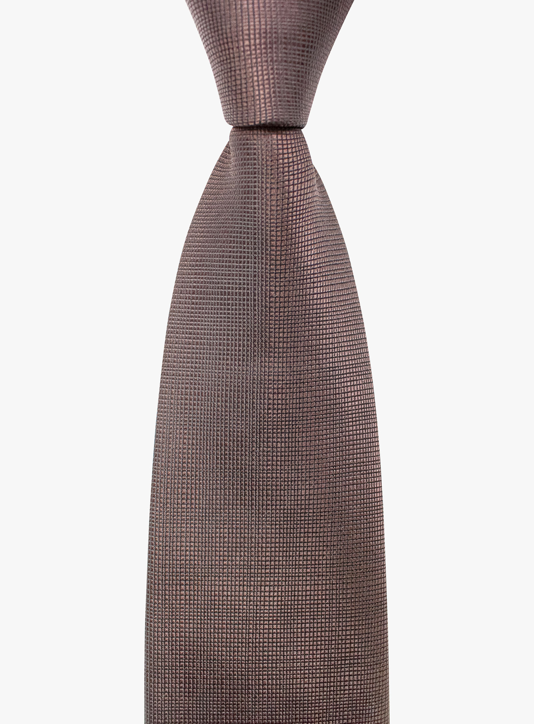 Textured Brown Tie