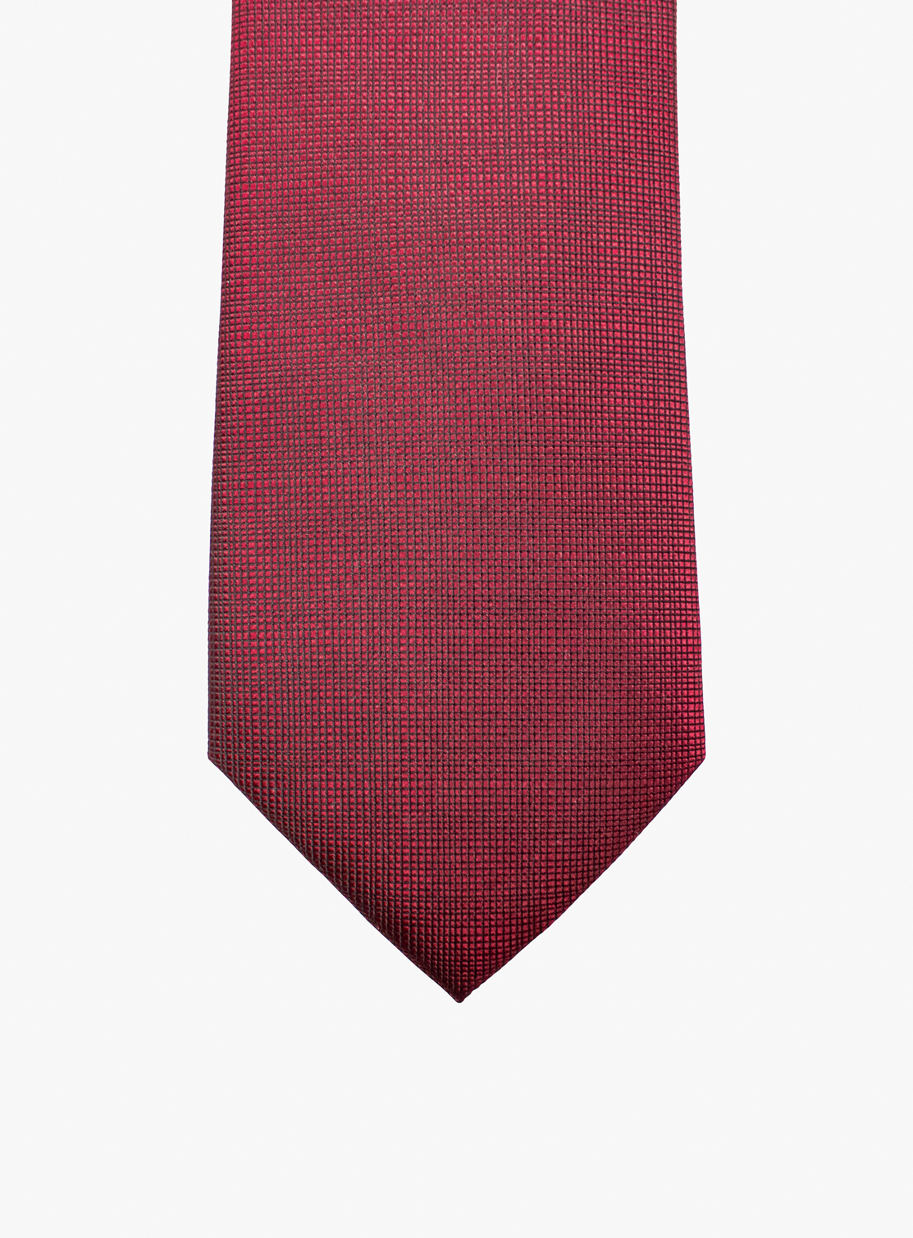 Textured Burgundy Tie