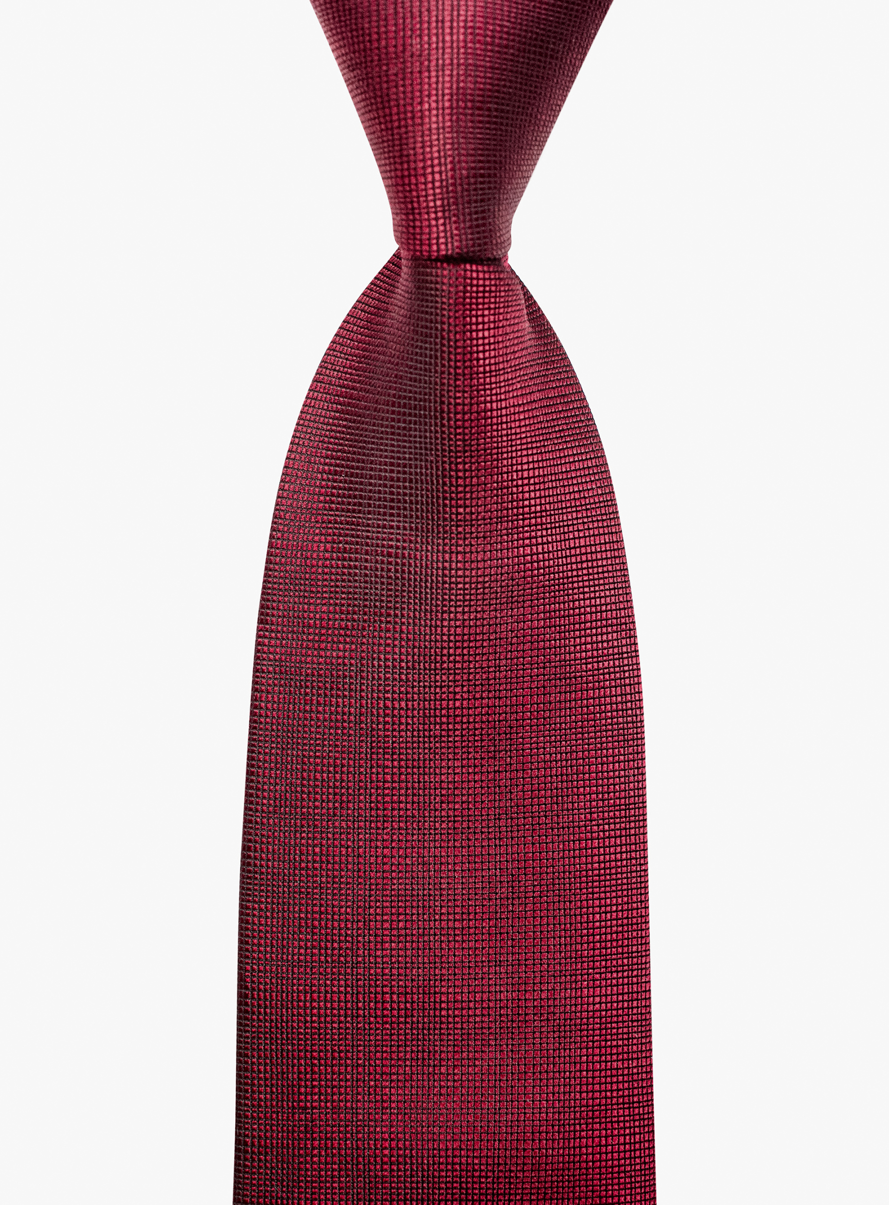 Textured Burgundy Tie