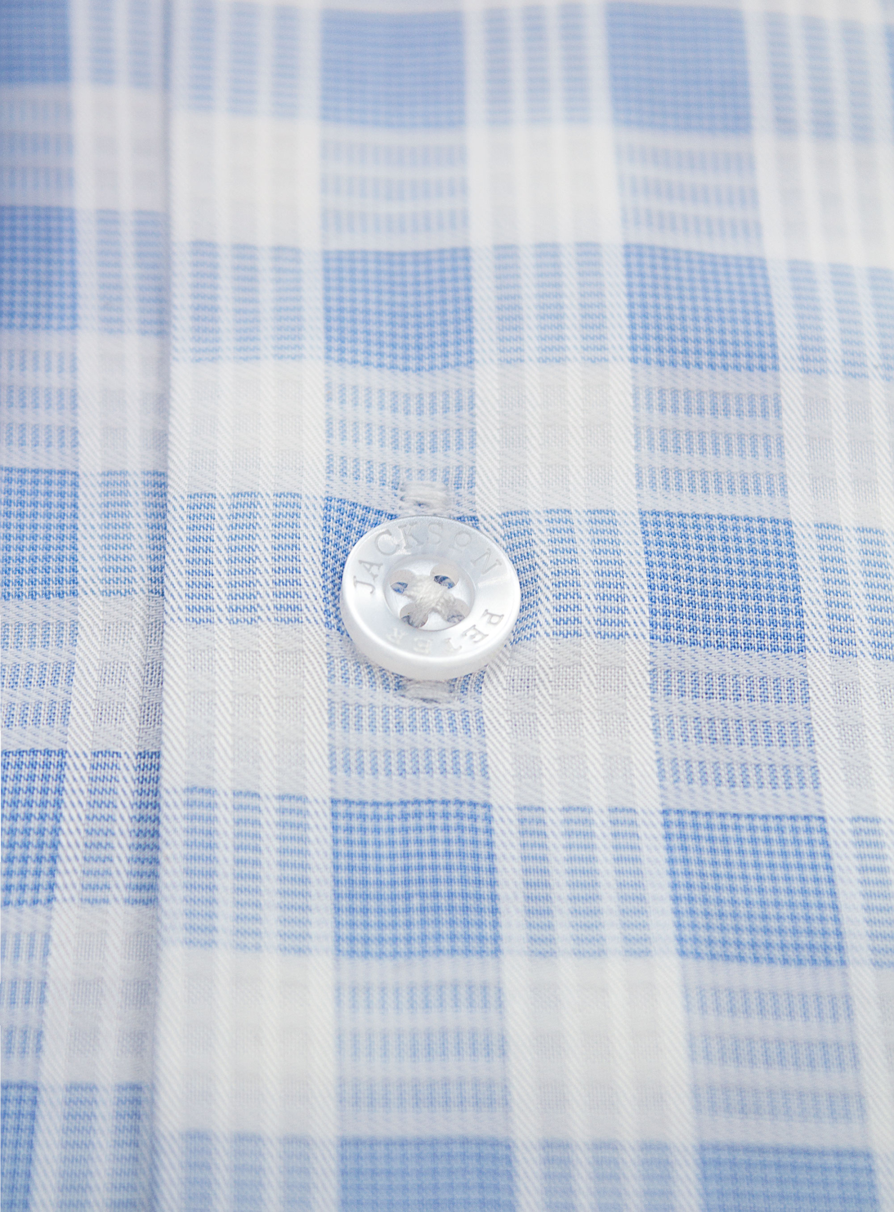 Milan Blue/White Plaid Shirt