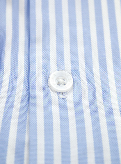 Milan Sky & White Oxford Stripe Shirt