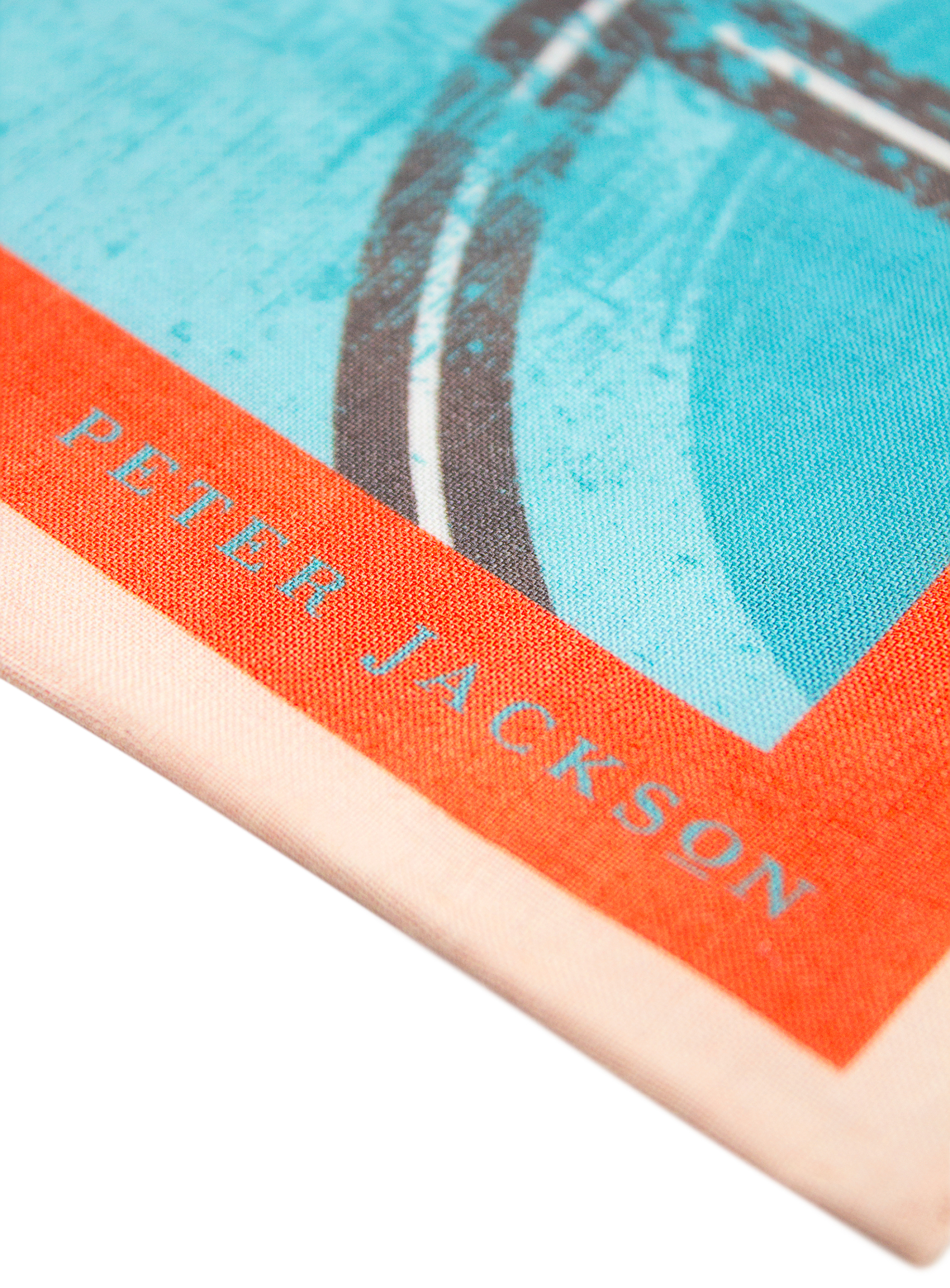 Aqua Sunset Pocket Square