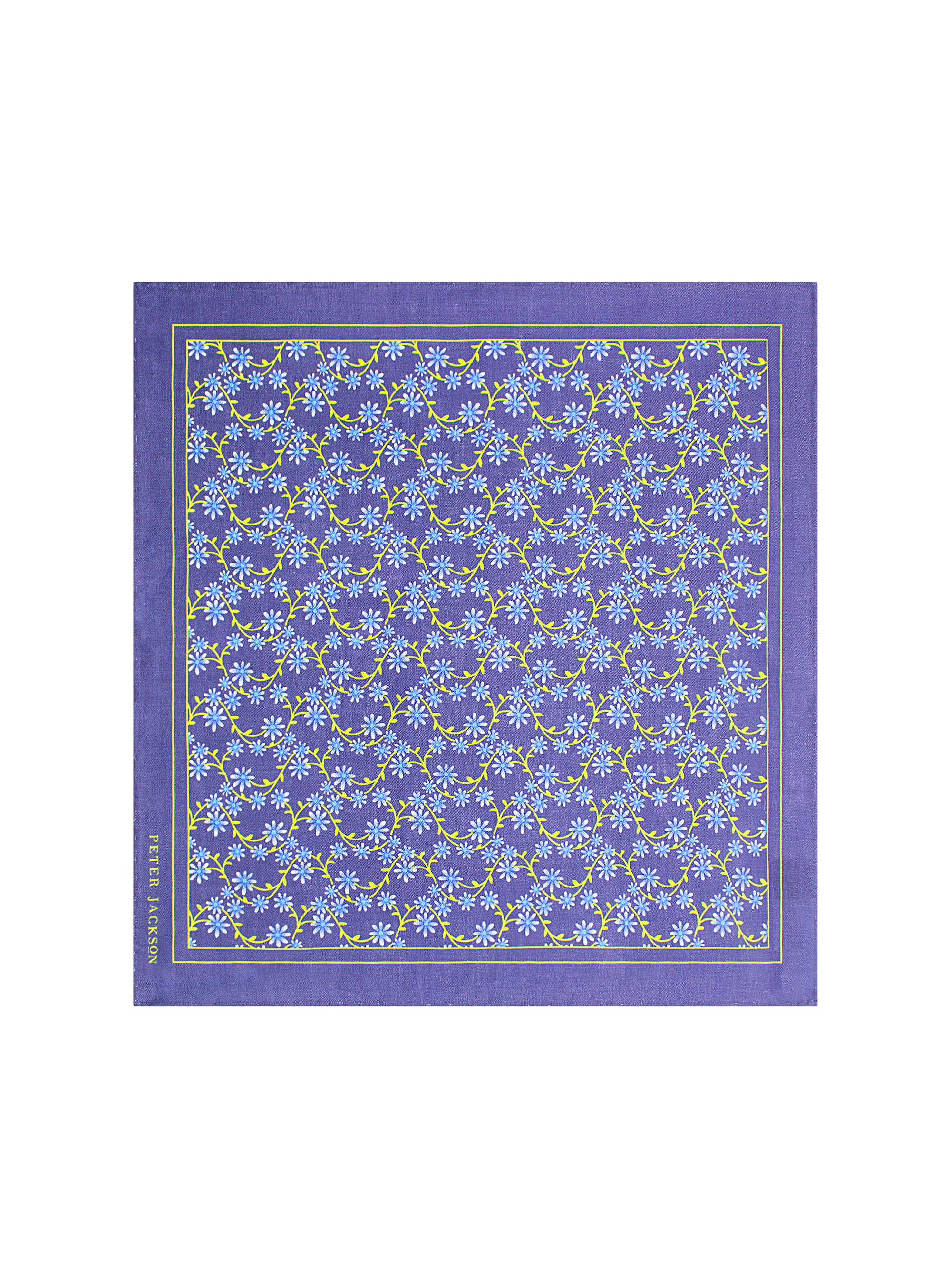 Lavender Garden Pocket Square