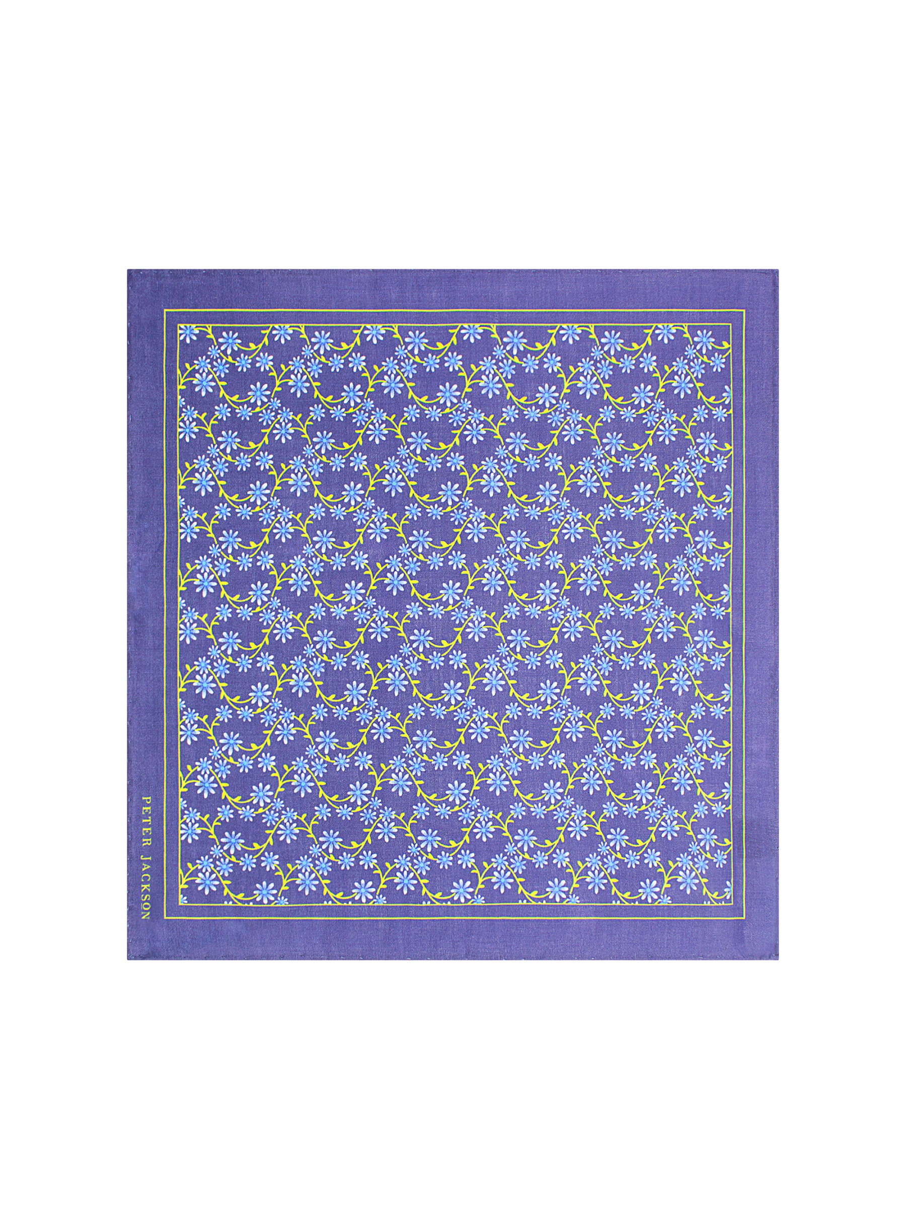 Lavender Garden Pocket Square