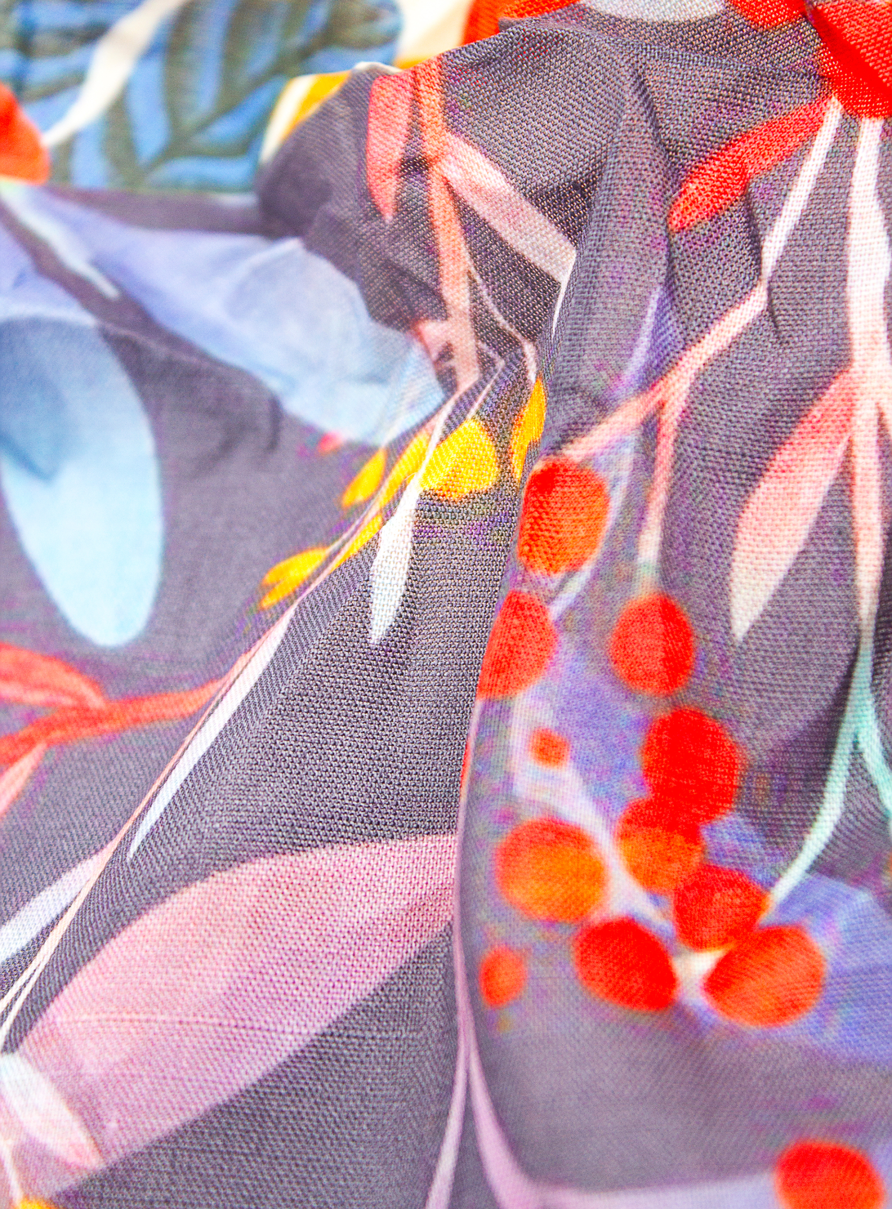 Exotic Bloom Pocket Square