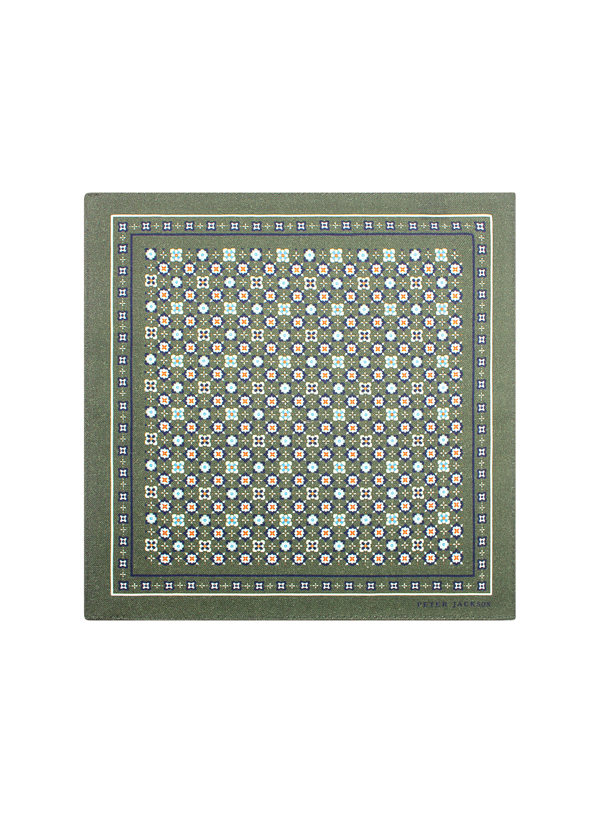 Classic Floral Medley Pocket Square
