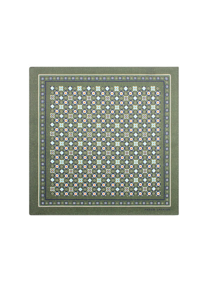 Classic Floral Medley Pocket Square