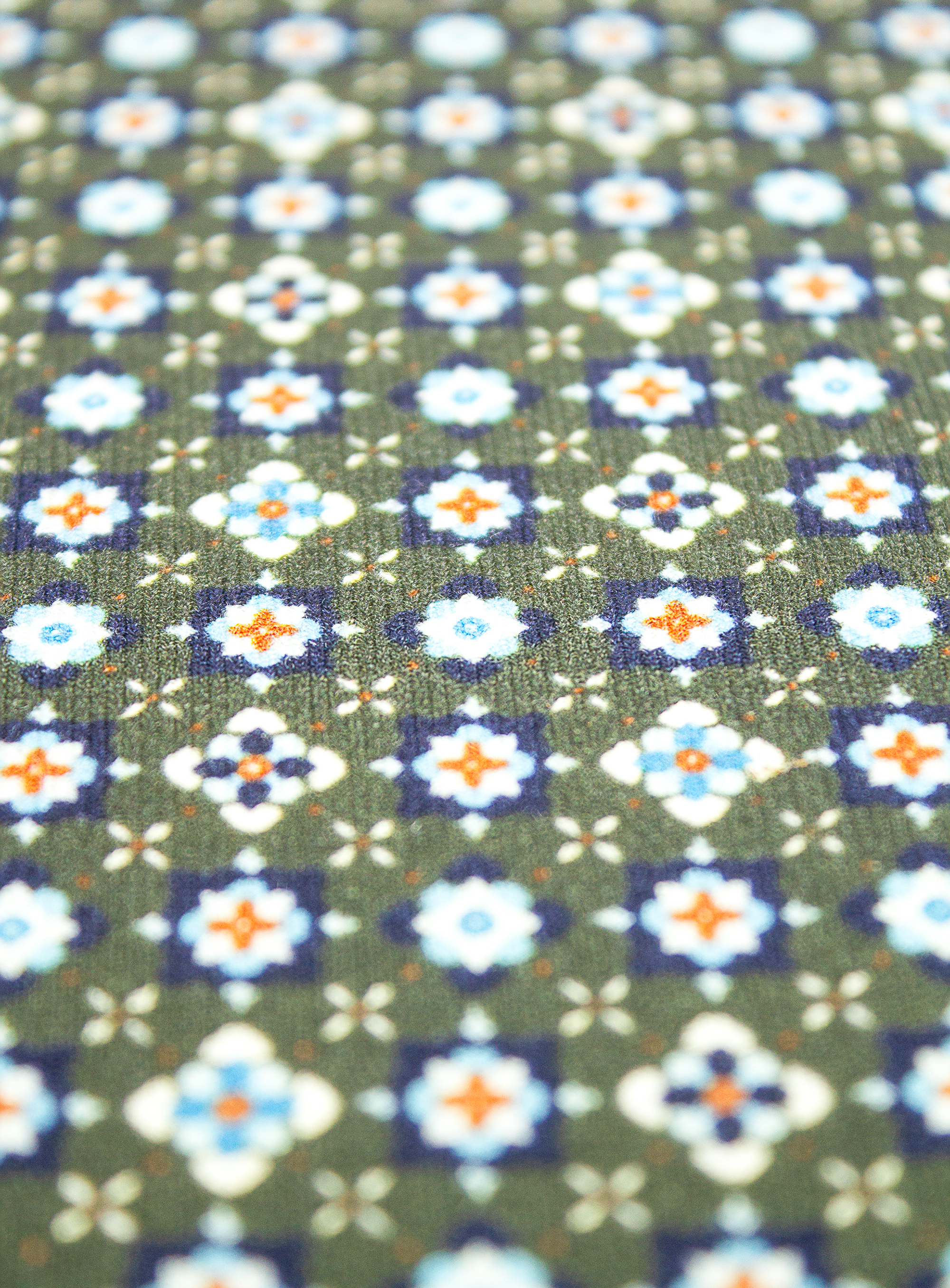 Classic Floral Medley Pocket Square