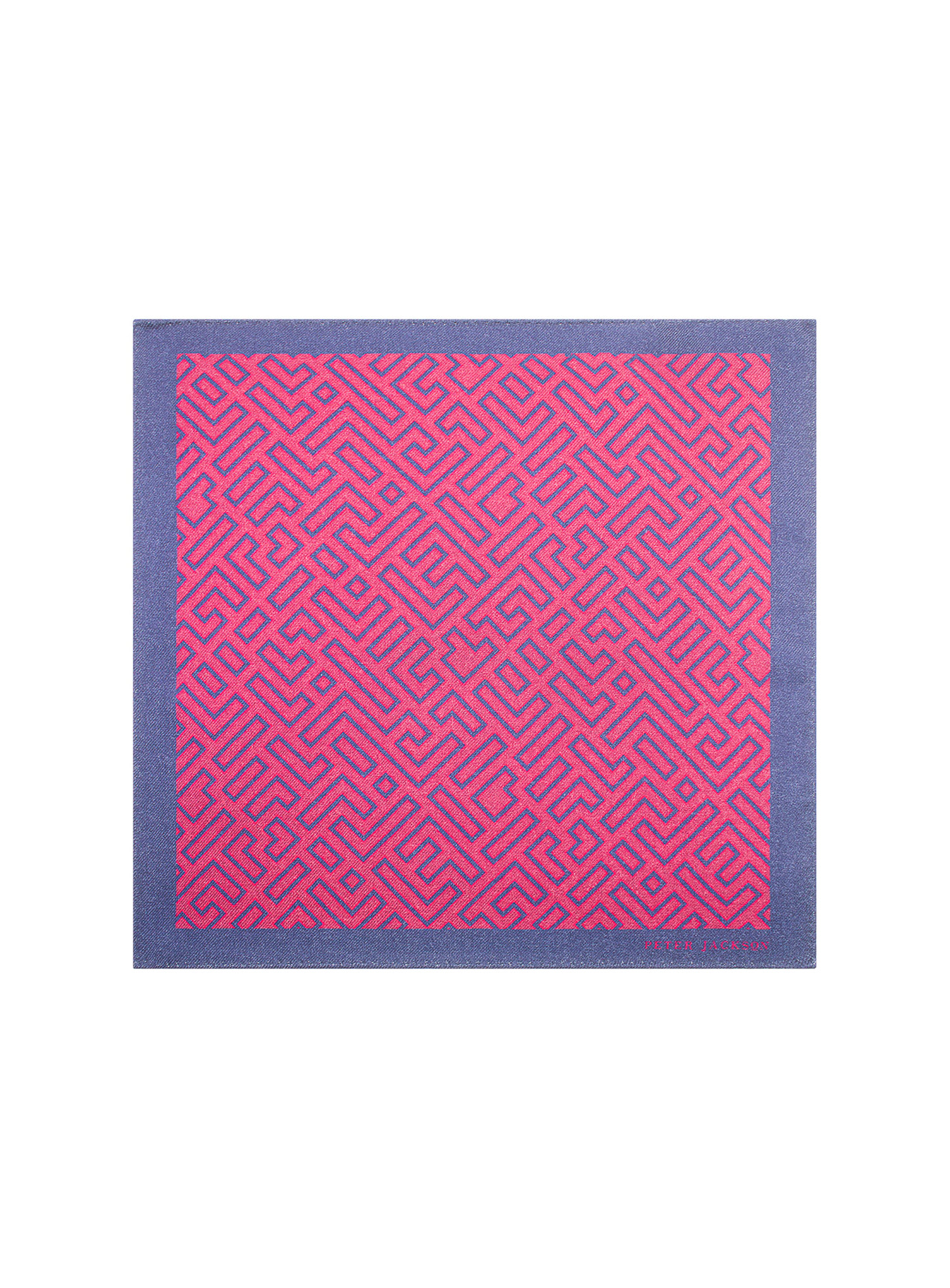 Modern Labyrinth Pocket Square