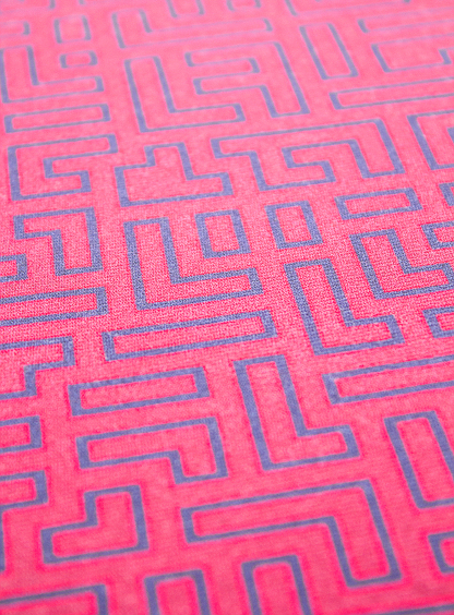 Modern Labyrinth Pocket Square