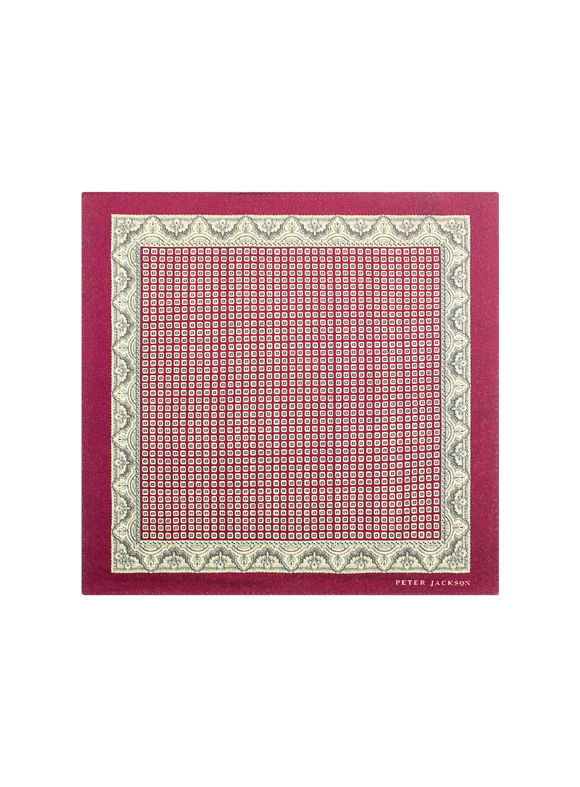 Royal Scarlet Pocket Square