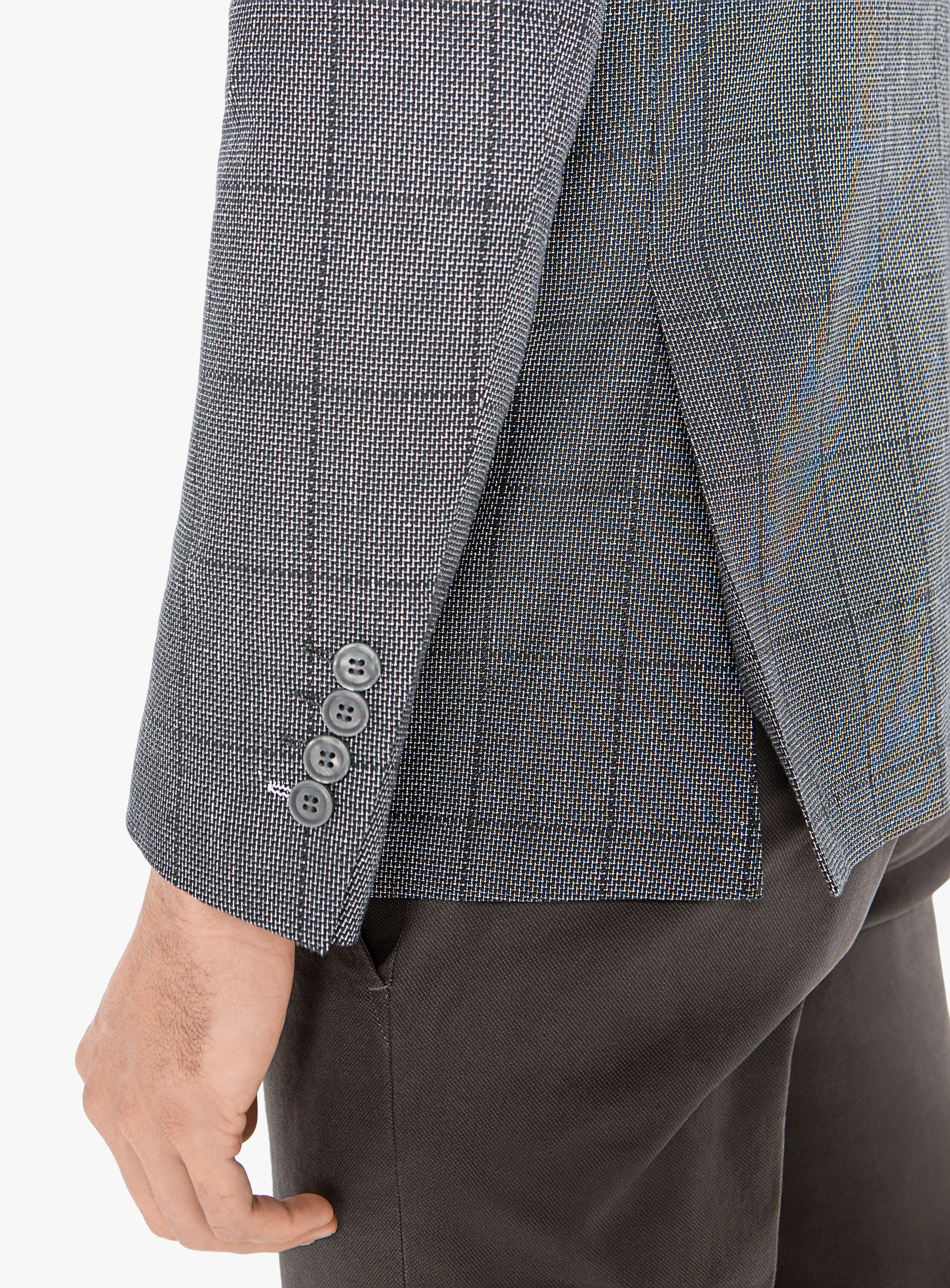 Men {collection_title} Vicenza Forest Green Overcheck Jacket Peter Jackson