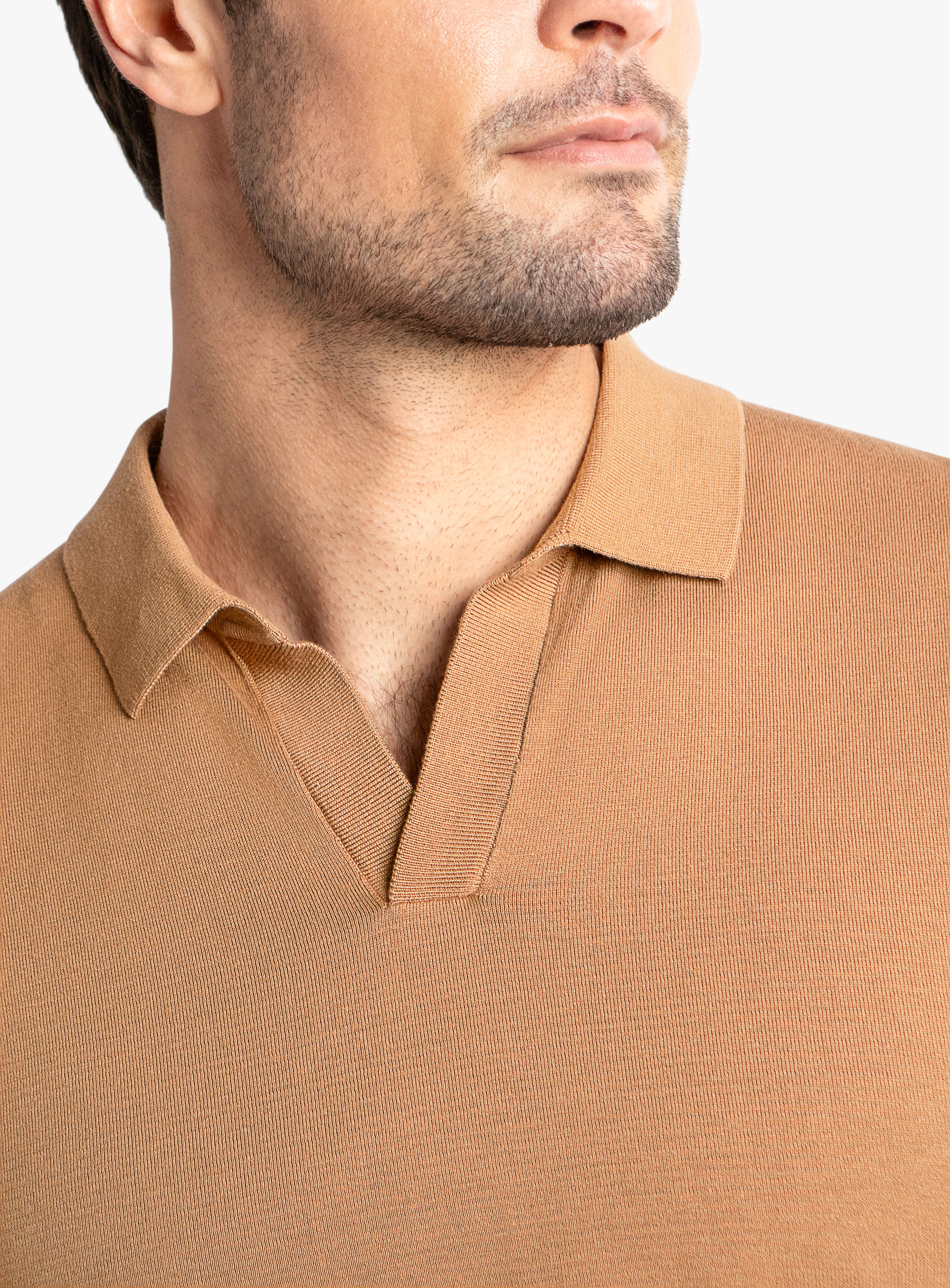 Asti Short Sleeve Chocolate Polo