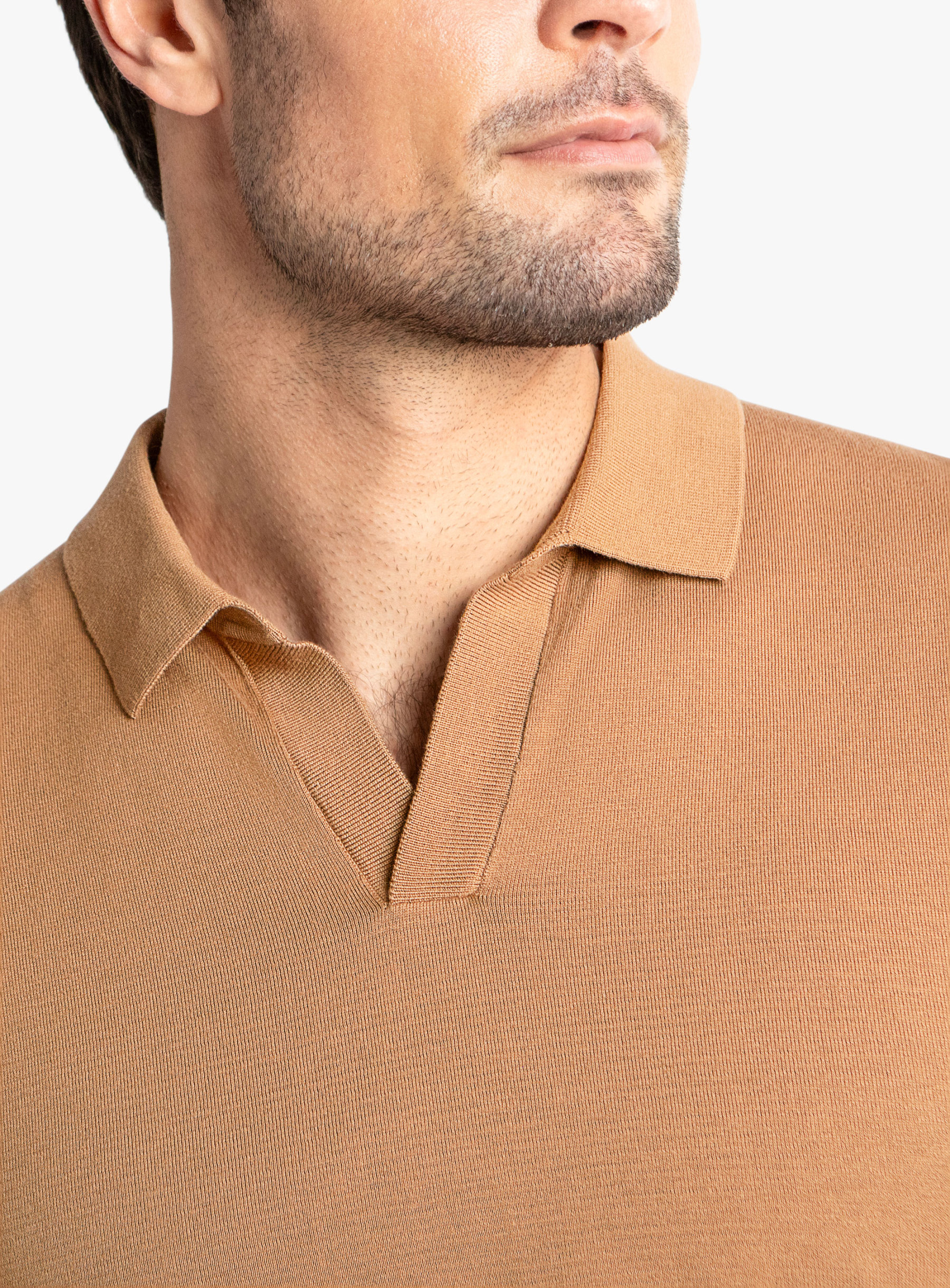 Asti Short Sleeve Chocolate Polo