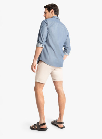 Blue Twill Shirt