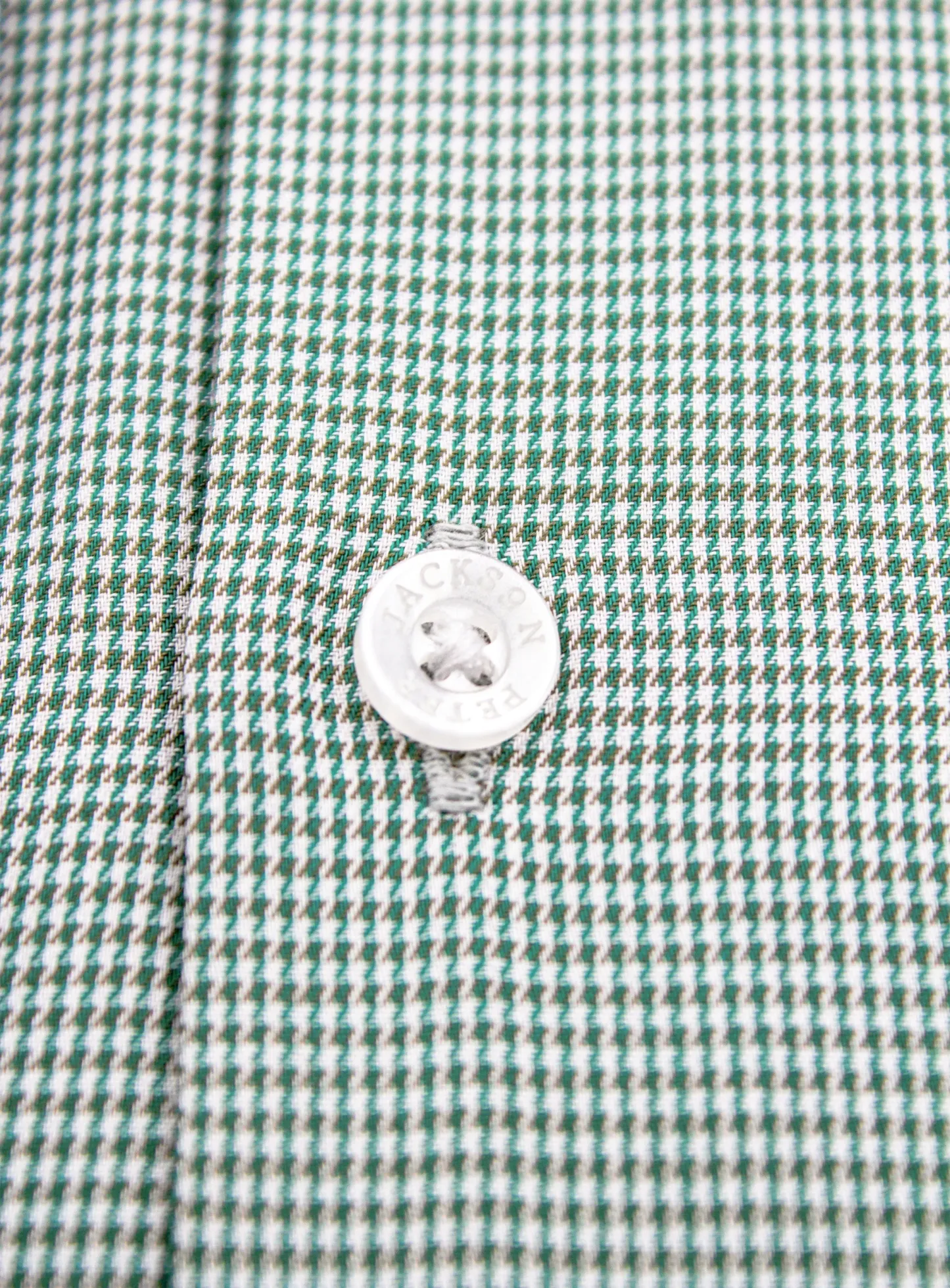 Milan Green Puppytooth Shirt