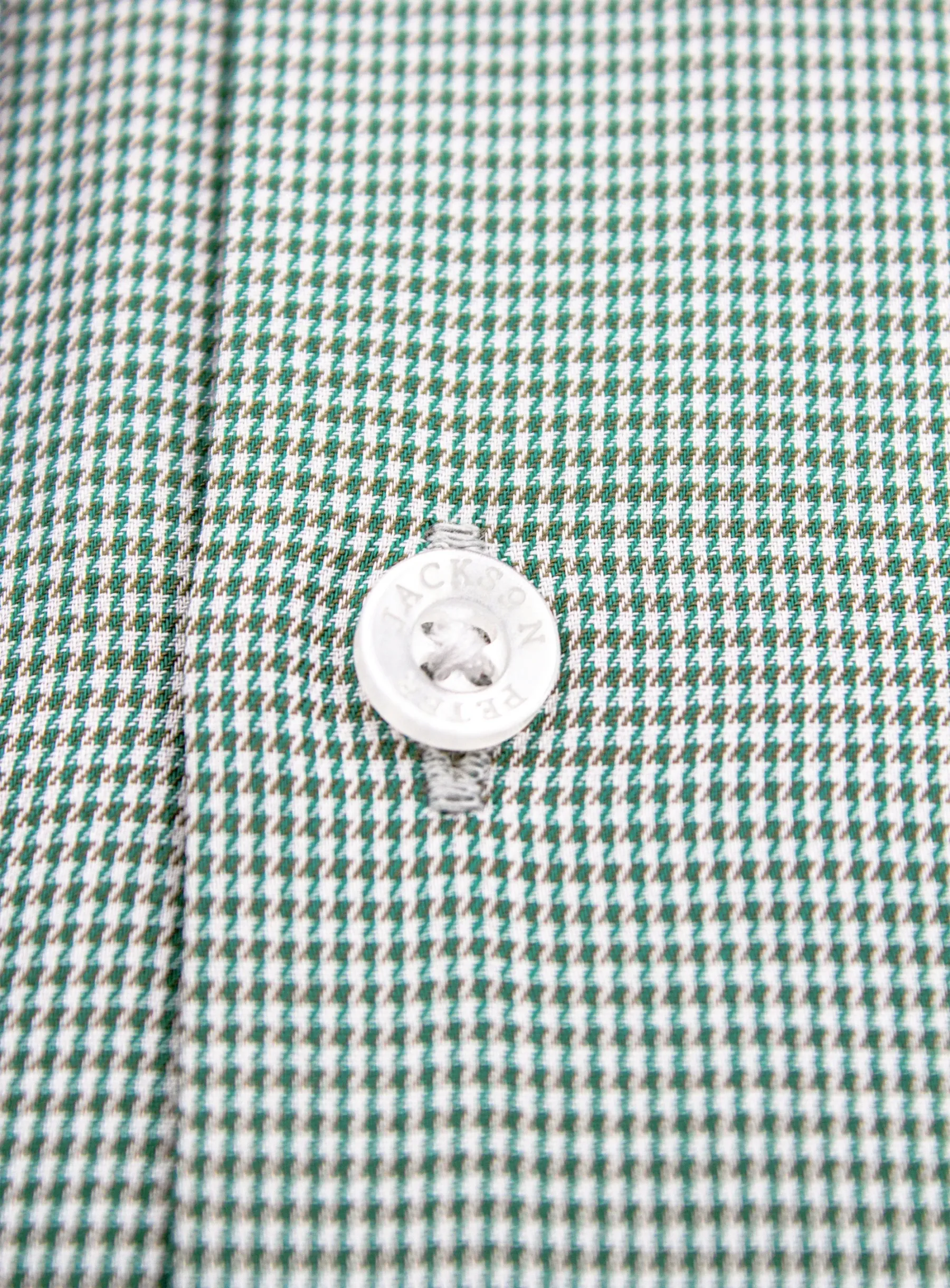 Milan Green Puppytooth Shirt