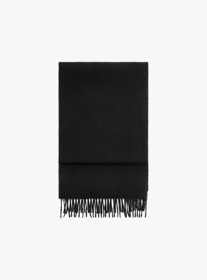 Woolen Black Scarf